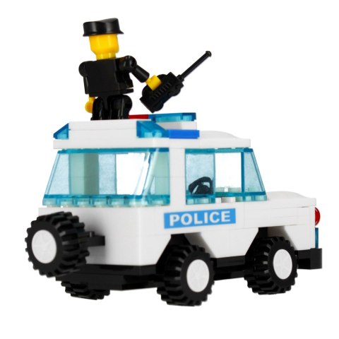 BLOQUES DE CONSTRUCCIÓN 107 ELEMENTOS POLICÍA ALLEBLOX 492822 ALLEBLOX