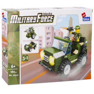 BLOQUES DE CONSTRUCCIÓN 180 ELEMENTOS MILITAR ALLEBLOX 492828 ALLEBLOX