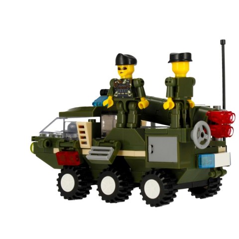 BLOQUES DE CONSTRUCCIÓN 180 ELEMENTOS MILITAR ALLEBLOX 492843 ALLEBLOX