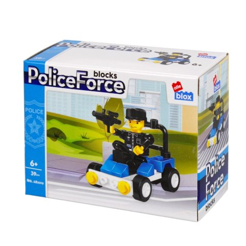 BLOQUES DE CONSTRUCCIÓN 39 ELEMENTOS POLICÍA ALLEBLOX 492819 ALLEBLOX