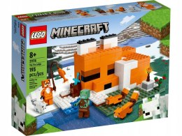 BLOQUES DE CONSTRUCCIÓN DE MINECRAFT 21178 LEGO HÁBITO DEL ZORRO