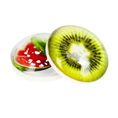 IMÁN CRISTAL DOMO SANDIA/KIWI 3,5 CM PAQUETE 2 UDS IMÁN 115-0-0023 IMÁN