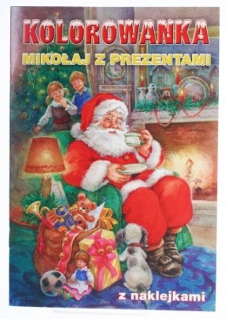 LIBRO PINTURA A5 PM NAVIDAD CON ADHESIVOS 10220 TARJETAS POL-MAK