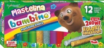 PLASTICINA 12 COLORES BAMBINO MEJEWSKI 001710 ST. MAJEWSKI