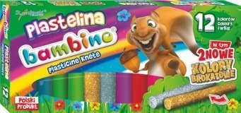 PLASTICINA 12 COLORES BAMBINO MEJEWSKI 001710 ST. MAJEWSKI