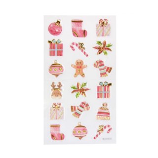 ADHESIVOS 115X215 NAVIDAD PASTEL PBH ARPEX NO.2631 ARPEX