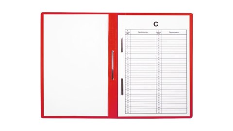 ARCHIVO SUSPENSO PARA ARCHIVOS PERSONALES A4 PVC PACK ROJO. 10 BIURFOL ST-23-01 BIURFOL