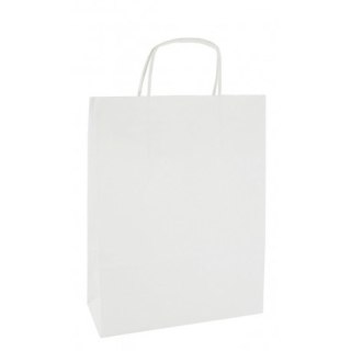 BOLSA PAP CON ASA 240X320 MIEK BLANCO FOL A 10 ANMA