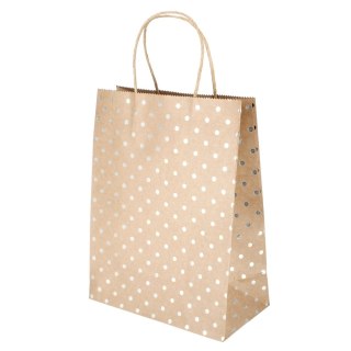 BOLSA DECORATIVA 20X25 CM KRAFT PLATA PACK 5 UDS ARGO 257004 ARG ARGO