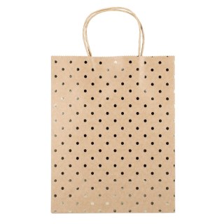 BOLSA DECORATIVA 20X25 CM KRAFT DORADA PAQUETE DE 5 UDS ARGO 257003 ARG ARGO