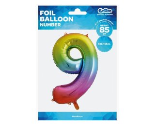 GLOBO FOL 85CM 9 ARCOIRIS GO PBH GODAN