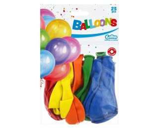 GLOBOS A80 PASTEL MIX, 9 PULGADAS / 25 PCS. A80/P25 GODAN