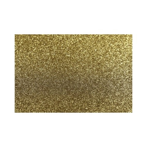 CARTULINA DECORATIVA GLITTER DORADO A4 210G PAPEL ARGO GALERÍA