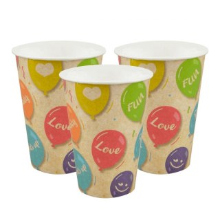 TAZA BIODEGRAD 180ML BALONES FOL OP12PZS ARPEX DC9618F ARPEX