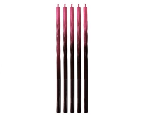 TORNILLOS PARA VELAS DE CUMPLEAÑOS PACK DE 5 UDS. ROJO/NEGRO OMBRE GODAN 7C-SSOC GODAN