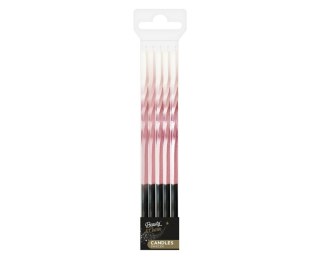 TORNILLOS PARA VELAS DE CUMPLEAÑOS PACK DE 5 UDS. ROSA/BLANCO OMBRE GODAN 7C-SSOR GODAN