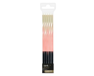 TORNILLOS PARA VELAS DE CUMPLEAÑOS PACK DE 5 UDS. OMBRE ORO/ROSA GODAN 7C-SSOZ GODAN