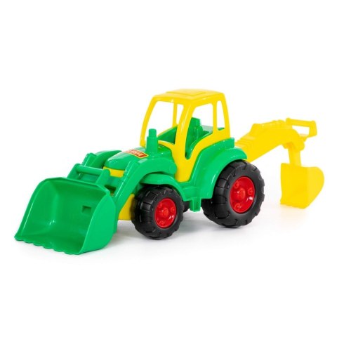 TRACTOR CON ACCESORIOS 48 CM MASTER WADER POLESIE 0513 POLESIE