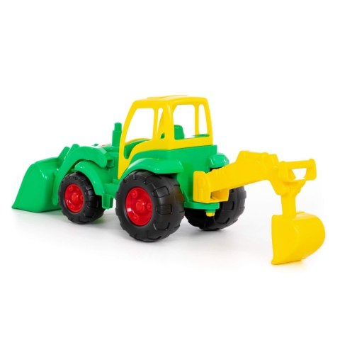 TRACTOR CON ACCESORIOS 48 CM MASTER WADER POLESIE 0513 POLESIE