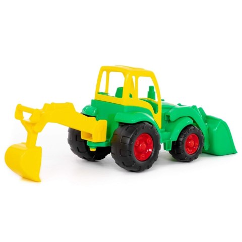 TRACTOR CON ACCESORIOS 48 CM MASTER WADER POLESIE 0513 POLESIE