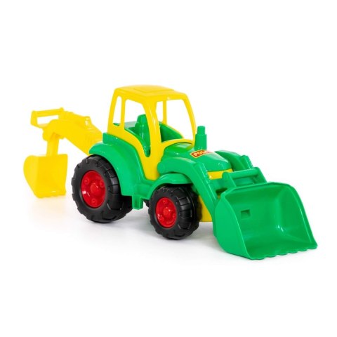 TRACTOR CON ACCESORIOS 48 CM MASTER WADER POLESIE 0513 POLESIE