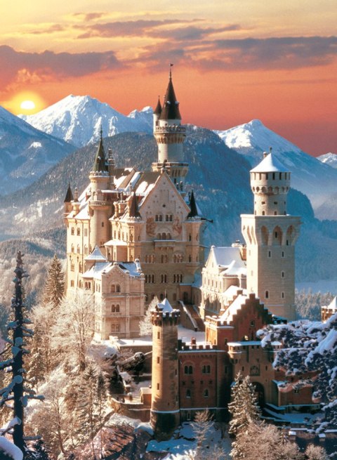 PUZZLE 1500 PIEZAS NEUSCHWANSTEIN CLEMENTONI 39125 CLEMENTONI