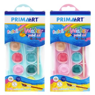 PINTURAS ACUARELAS 12 COLORES PASTEL PRIMA ART 472393