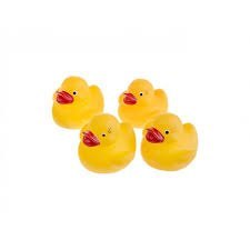 Pato Squeaker 4 Piezas AM 012A AM TOYS