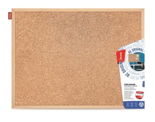 PIZARRA DE CORCHO 80X50 CM MADERA AMEX MTC080050 MEMOBOARDS