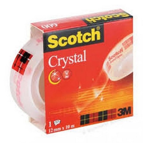 CINTA ADHESIVA 19MMX33MB CINTA CRISTAL TRANSPARENTE 3M SCOTCH 600 3M