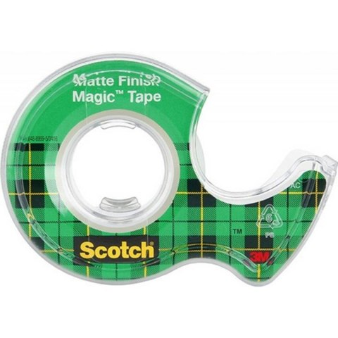 CINTA ADHESIVA - 19MM X 7.6M POR DISPENSADOR - CINTA SCOTCH MAGIC 3M