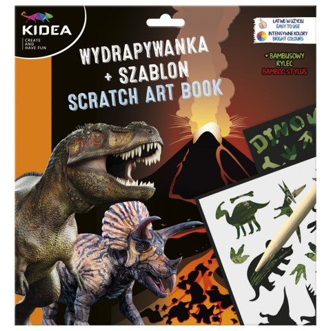 SCRATCH 245X260 PLANTILLA DINOSAURIOS DERF B/C DERFORM