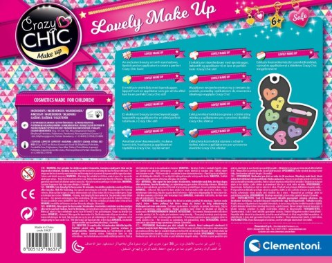 SET CREATIVO CRAZY CHIC MINI COSMETICS CISNES CLM WB CLEMENTONI 18637 CLM CLEMENTONI