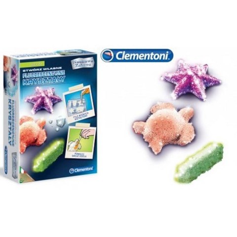 SET CREATIVO CRISTALES CLEMENTONI FLUORESCENTES 60584 CLEMENTONI