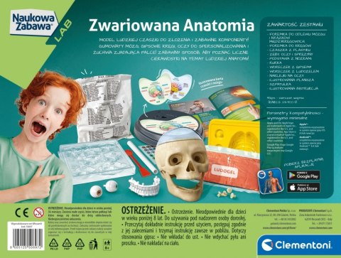 SET CREATIVO LA ANATOMÍA LOCA DE CLEMENTONI 50697 CLEMENTONI