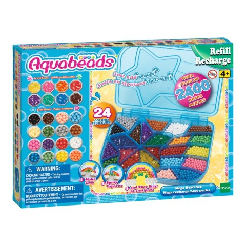 AQUABEADS JUEGO GRANDE DE PERLAS SUPLEMENTO 31502 WB4 EPOCH