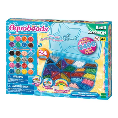 AQUABEADS JUEGO GRANDE DE PERLAS SUPLEMENTO 31502 WB4 EPOCH