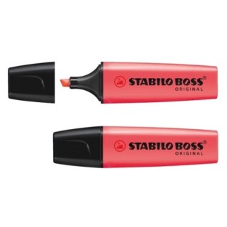 ILUMINADOR RED BOSS PAQUETE DE 10 STABILO BOSS 70/40 STABILO