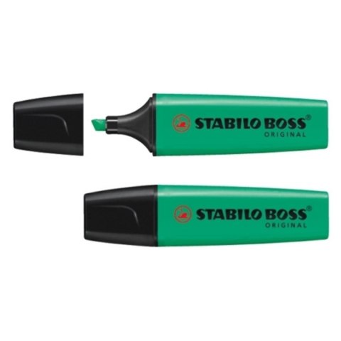 ILUMINADOR GREEN BOSS CAJA DE 10 STABILO BOSS 70/51 STABILO