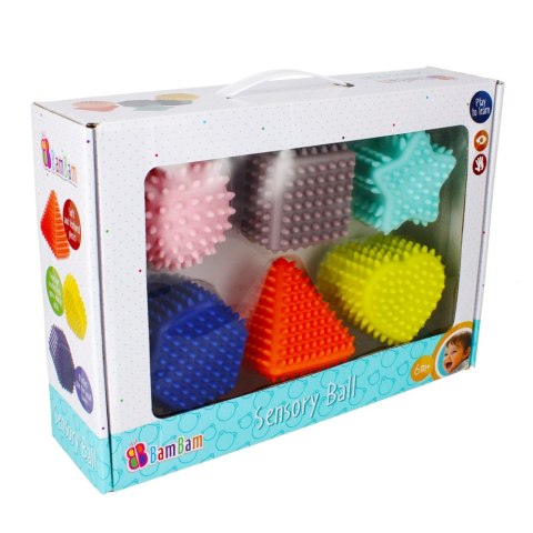 SET FIGURAS SENSORIALES 6 PCS BAM BAM 492745 BAM BAM