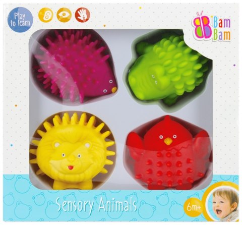 SET DE JUGUETES SENSORIALES 4 PCS BAM BAM 491724 BAM BAM