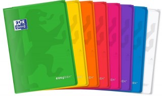 CUADERNO OXFORD EASYBOOK A4, 60 HOJAS, CUADRÍCULA CON MARGEN, MEZCLA DE COLORES HAMELIN