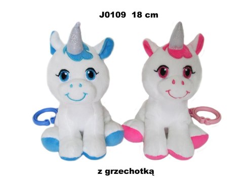 PELUCHE SONAJERO UNICORNIO 18CM SUN-DAY J0109 SUN-DAY