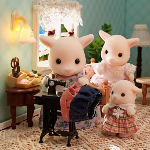 FAMILIA DE CABRA DE SYLVANIAN 5622 WB6 EPOCH