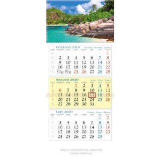 CALENDARIO TRIPLE CASCADA LUCRUM KT11 LUCRUM