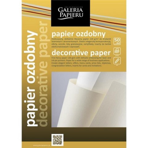 CARTULINA CRAFT A4 BLANCO ATLANTA 230G PAPEL GALERIA 203201 ARGO