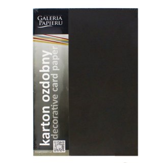 CARTULINA ARTESANAL A4 NEGRO KRAFT 275G PAQUETE 20PZS GAL PAP ARGO 204420 ARGO